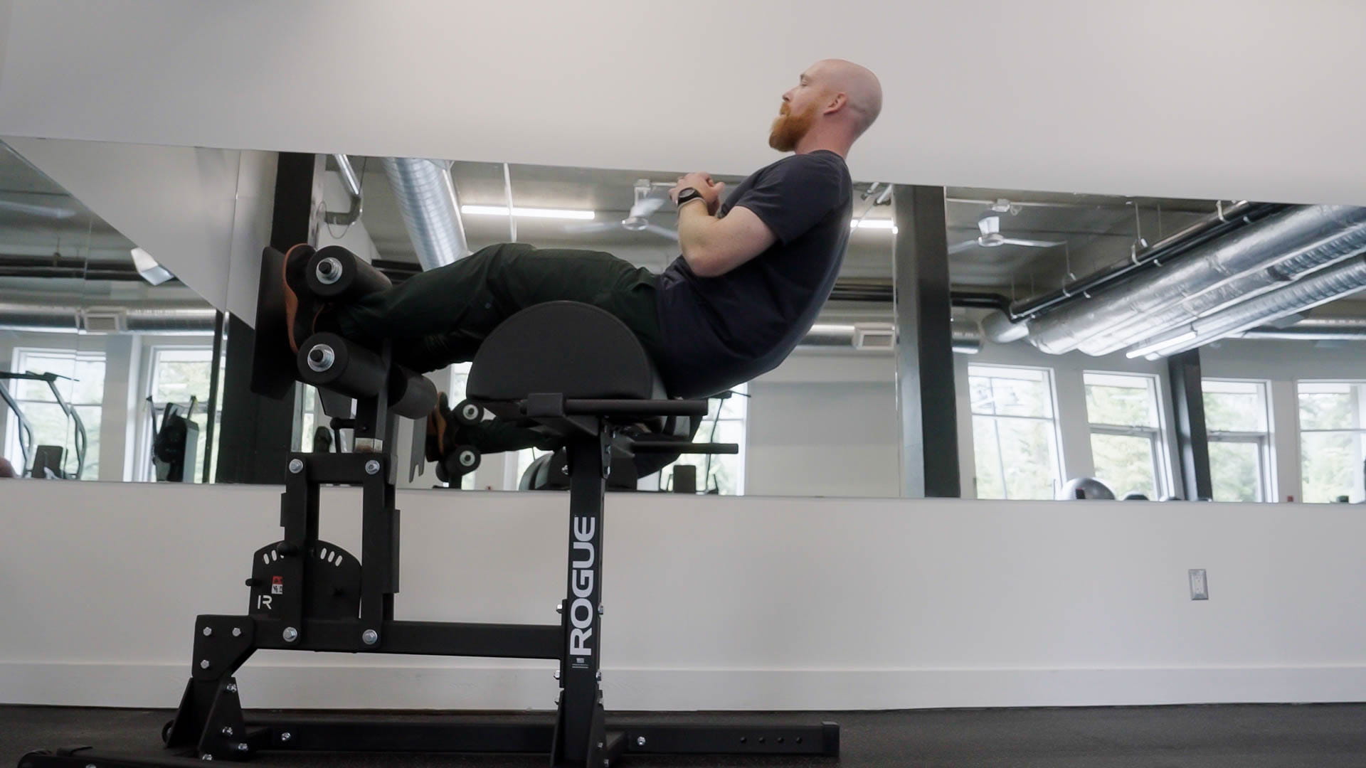 Loaded ab crunch machine at Athletic Evolution